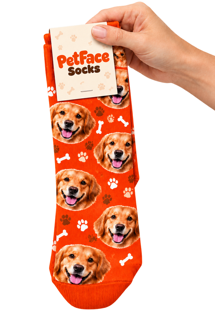 Custom Pet Face Socks