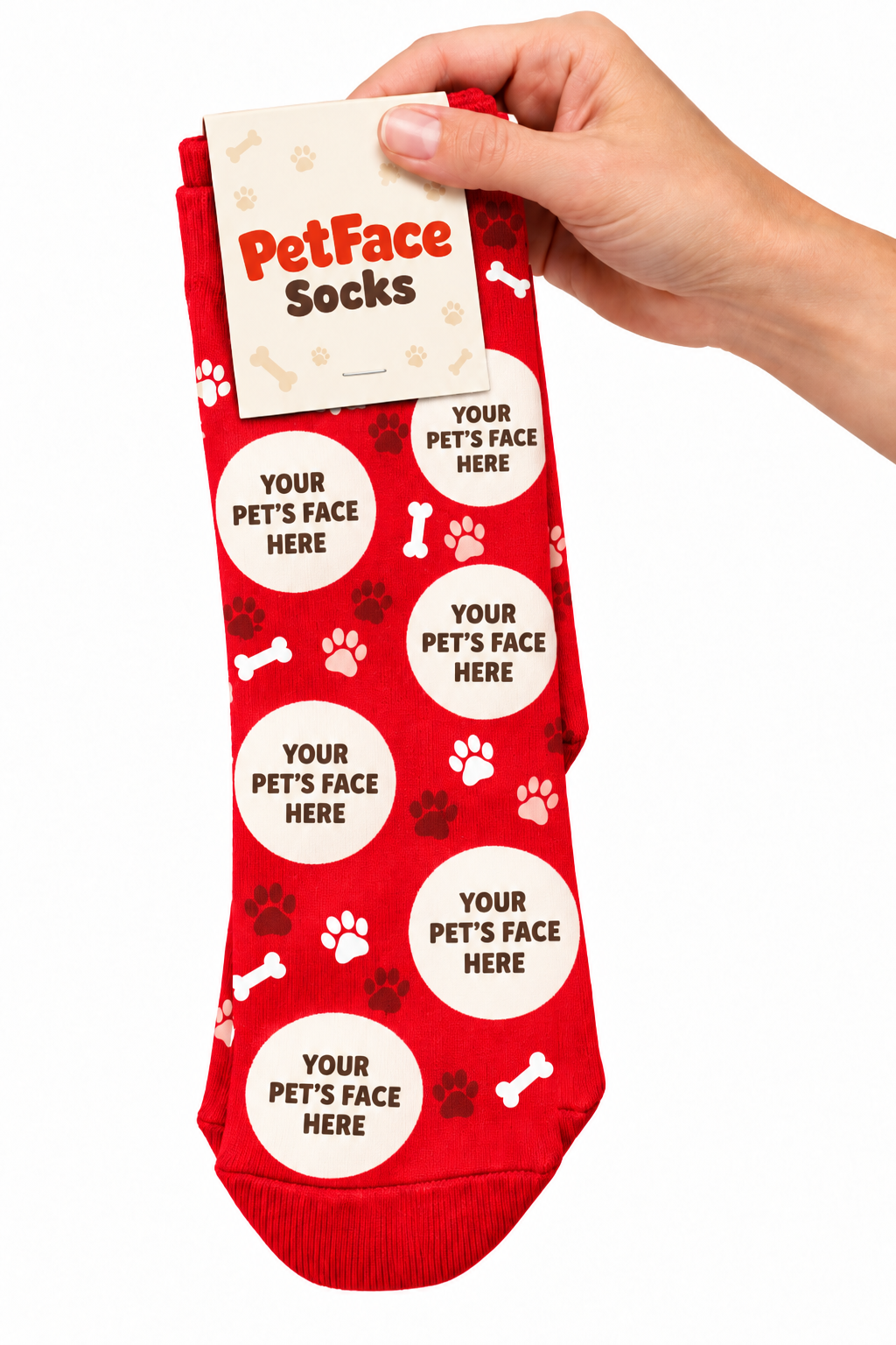 Custom Pet Face Socks